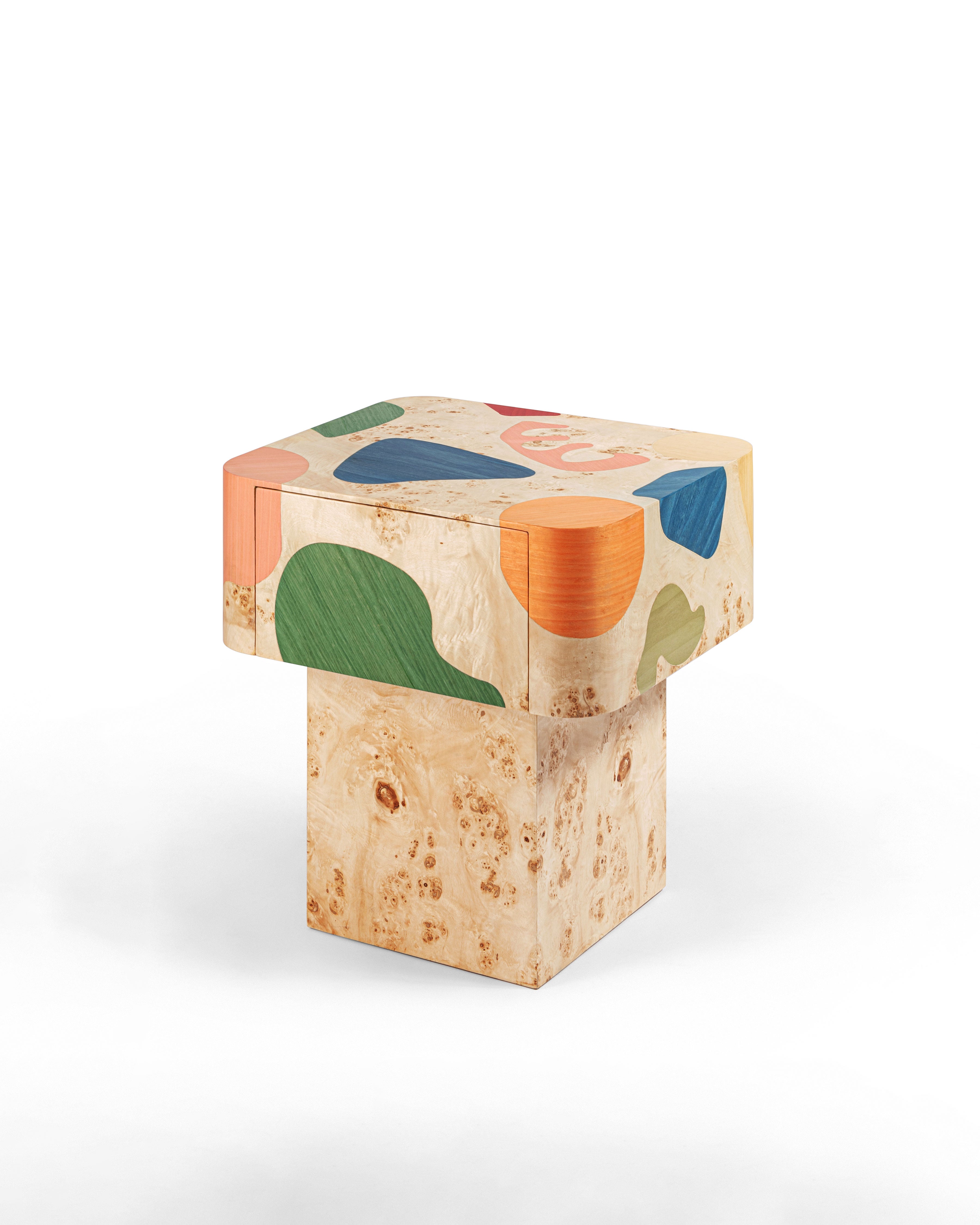 Colorful Spring Nightstand
